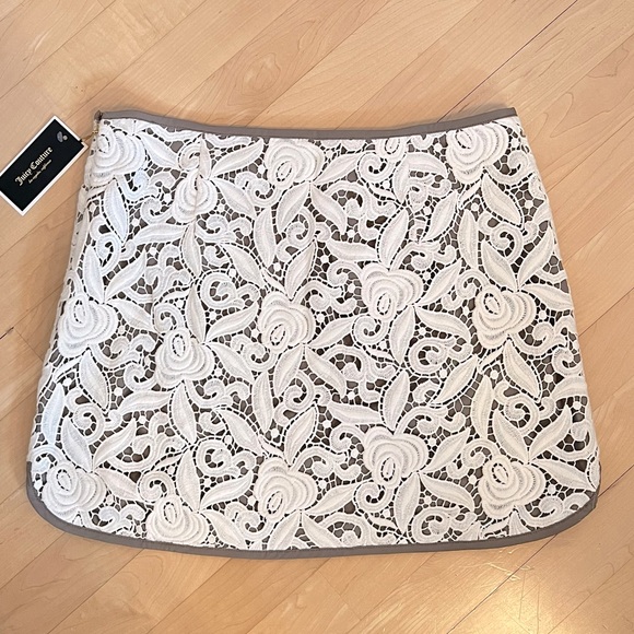 NWT Juicy Couture Guipuere Lace Skirt - Angel - Picture 2 of 7
